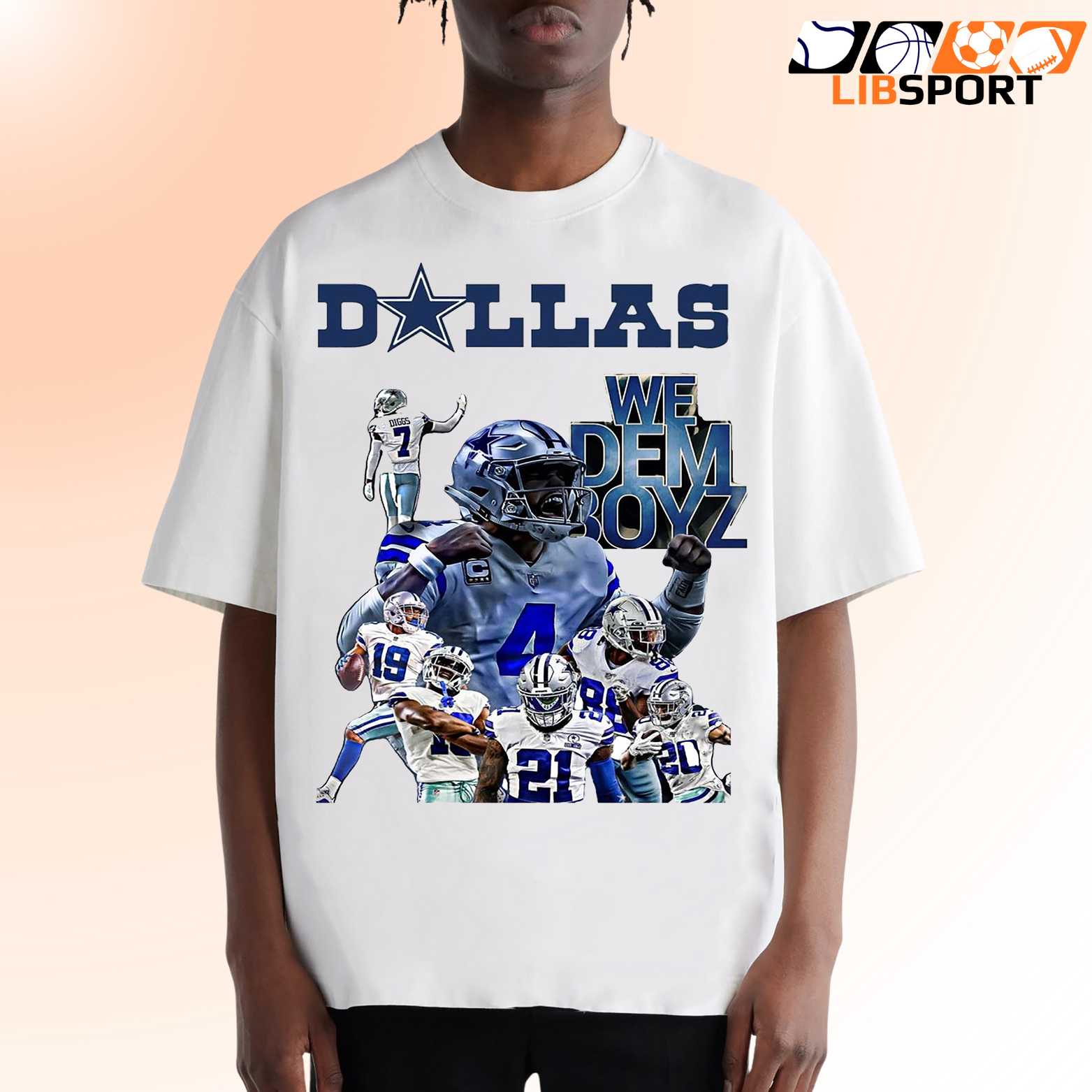 We Dem Boyz Dallas Cowboys T-Shirt, Unisex Football Streetwear